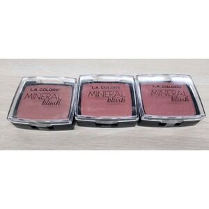 L.A.‎ COLORS Mineral Blush "Tender Rose" CMB872 0.15 Oz Lot Of 3 New Sealed